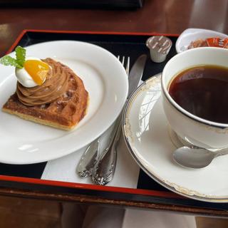 モンブランタルト コーヒー