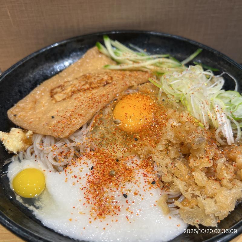 冷やし月夜のばかし(小諸そば 神保町店)
