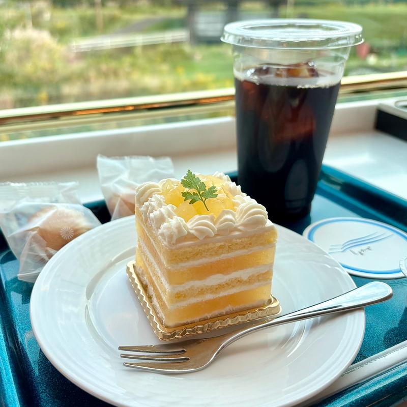 スイーツセット(近鉄特急しまかぜ内　カフェ )