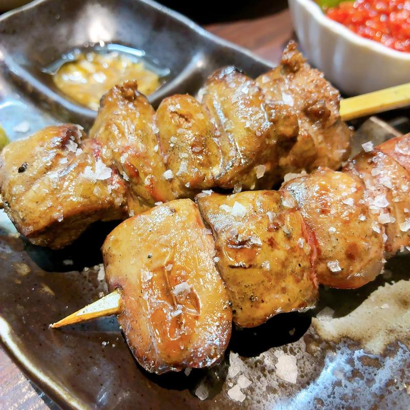 若鶏白レバー(炭火焼き鳥 すみすみ 本店)