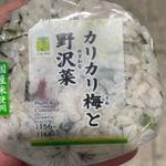 カリカリ梅と のざわな 野沢菜