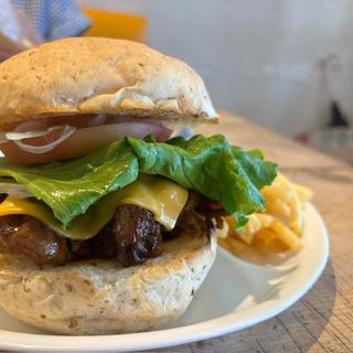 バーベキューラムバーガー