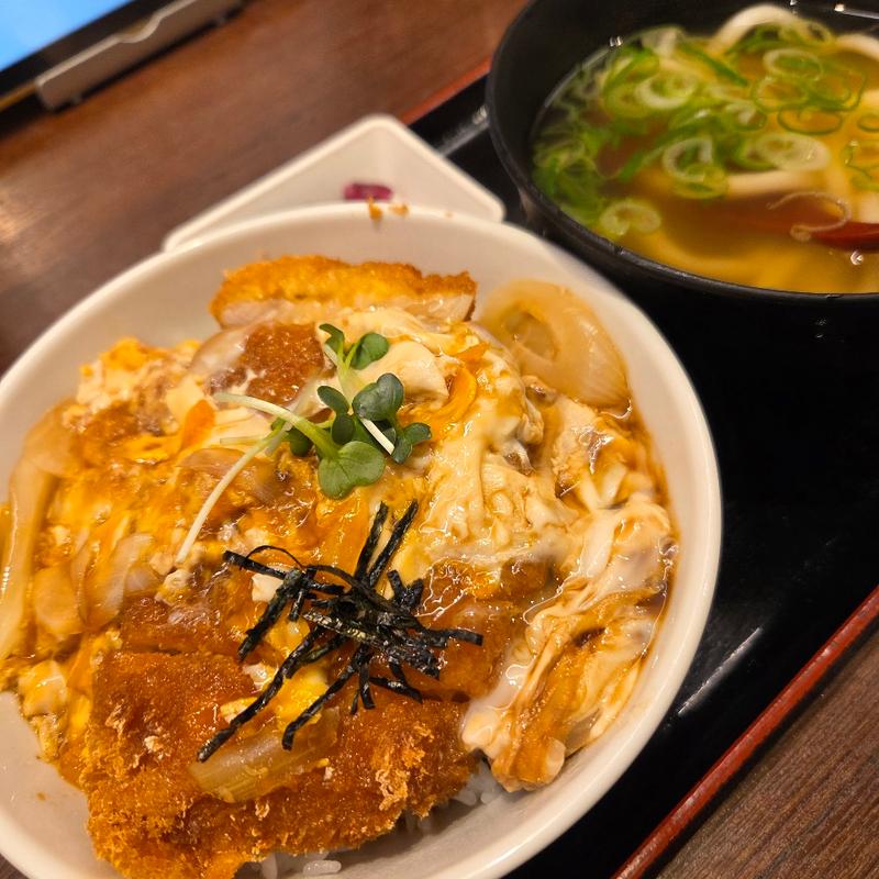 カツ丼セット(因幡うどん 博多デイトス店)