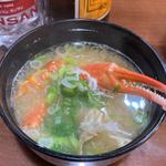 かに味噌汁(味処●酒処 とらや)