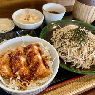 そば定食（ソースかつ丼）