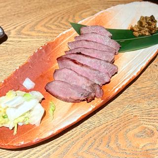 仙台牛たん　たん元ステーキ(三代目文治 銀座本店 )