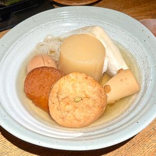 塩釜おでん　盛り合わせ(三代目文治 銀座本店 )