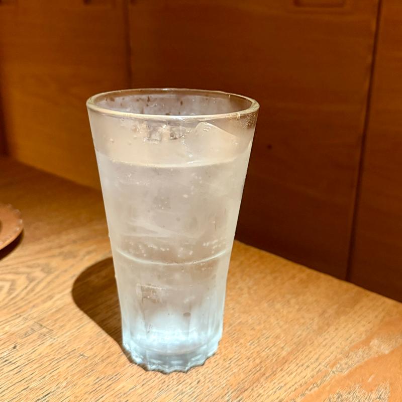 鍛高譚　ソーダ割り(三代目文治 銀座本店 )