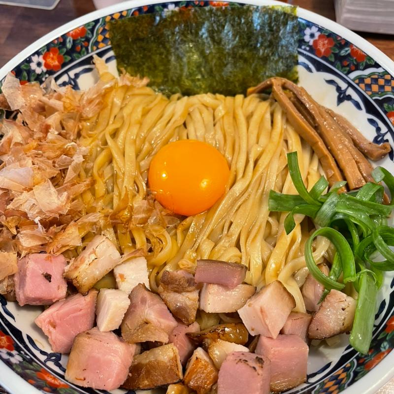 まぜそば(中華そば かなで 〜豚と節〜)