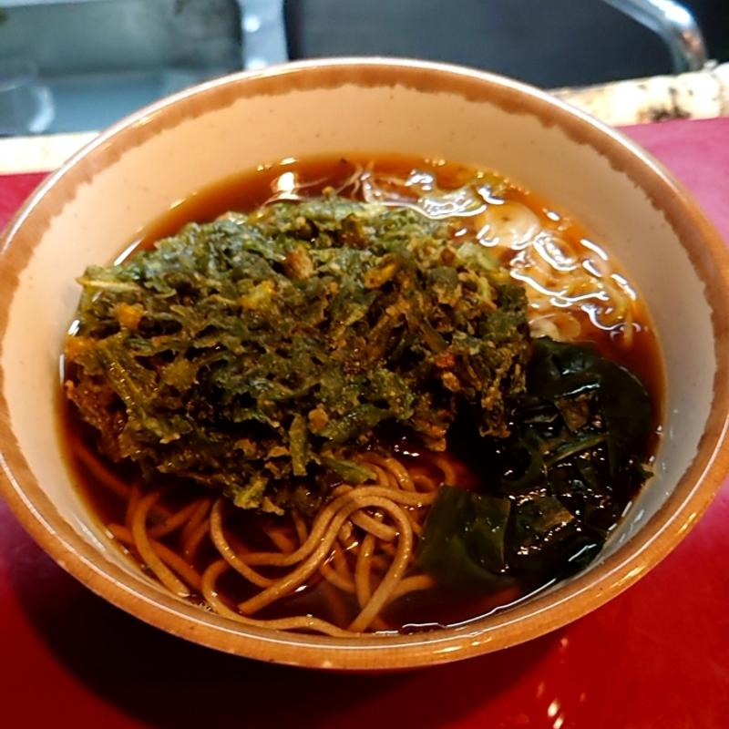 春菊天そば(立喰 そば うどん 丹波屋)