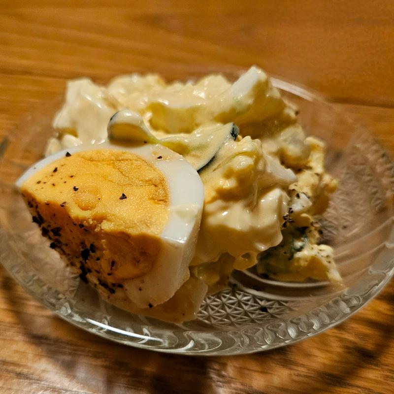 玉子ポテサラ(居酒屋 ひでじろう)