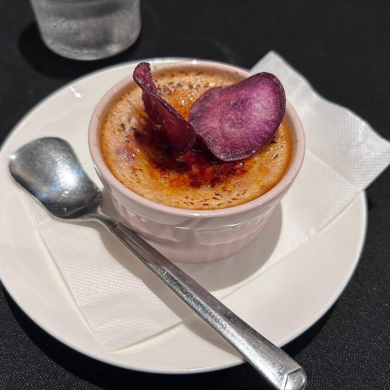 紫芋のブリュレ(SLOW LIFE)