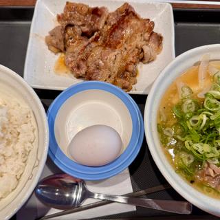 具沢山肉吸いランチ焼肉定食(松屋 住之江公園店)