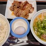 具沢山肉吸いランチ焼肉定食