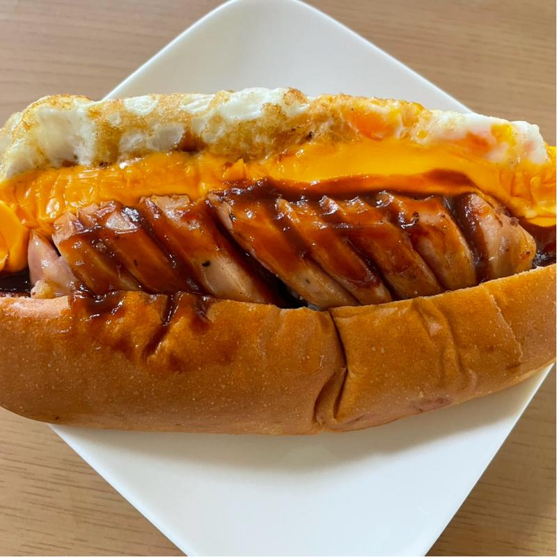 フランクエッグチーズ(今屋のハンバーガー武庫之荘店)