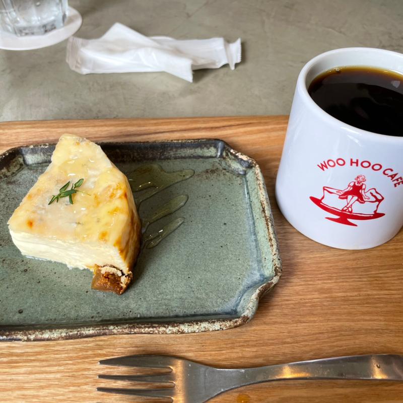 ゴルゴンゾーラのチーズケーキ(WOOHOO CAFE)
