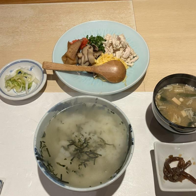 鶏飯…奄美郷土料理(割烹 大田川)