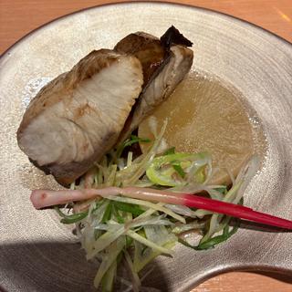 エビスビール仕立ての鰤大根