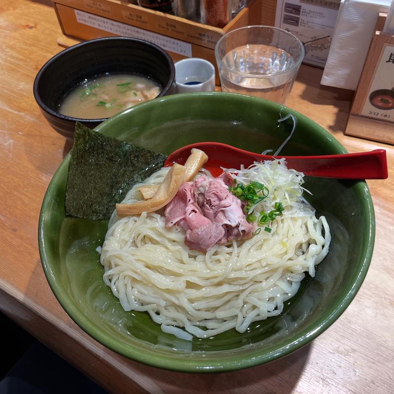 昆布水つけ麺(焼きあご塩らー麺 たかはし 渋谷店)