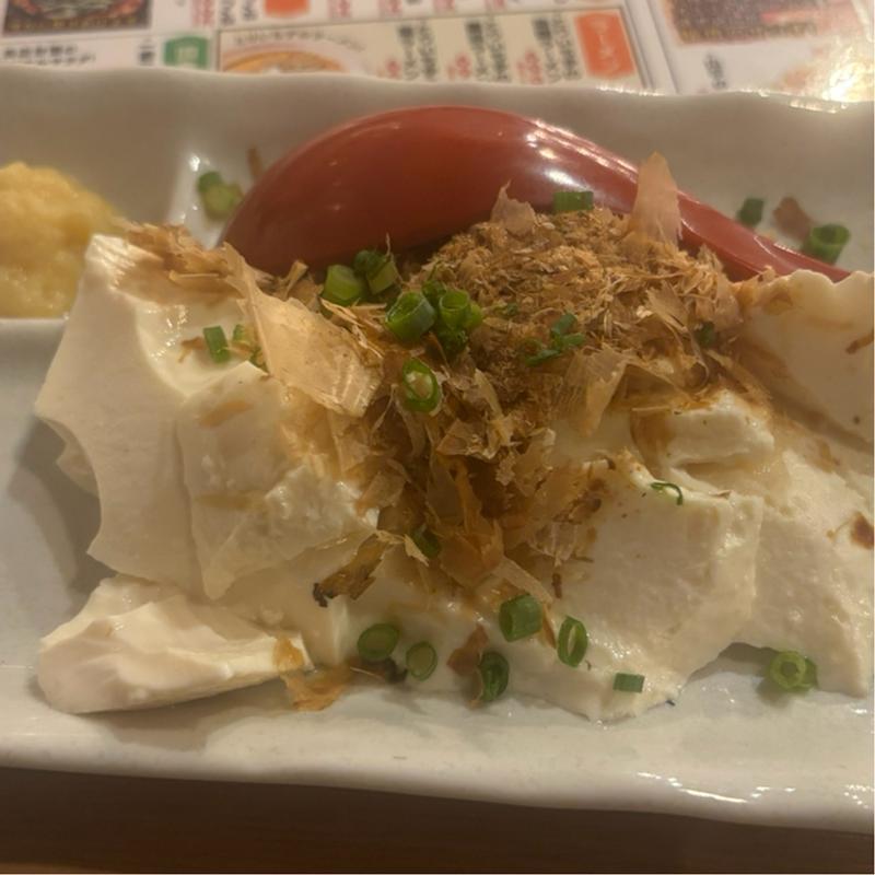 自家製冷奴(大衆とり酒場 とりいちず 札幌駅前通り店)