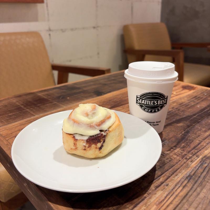 ミニボンクラッシック　ドリンクセット(シナボン・シアトルズベストコーヒーなんばCITY店)