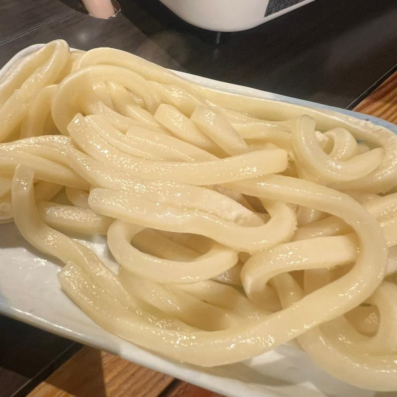 追加うどん(あかね亭 焼肉部)