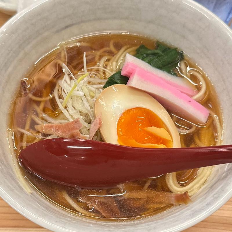 あっさり鰹ラーメン(藁焼き鰹たたき明神丸 なんばセントラルイータリー店)