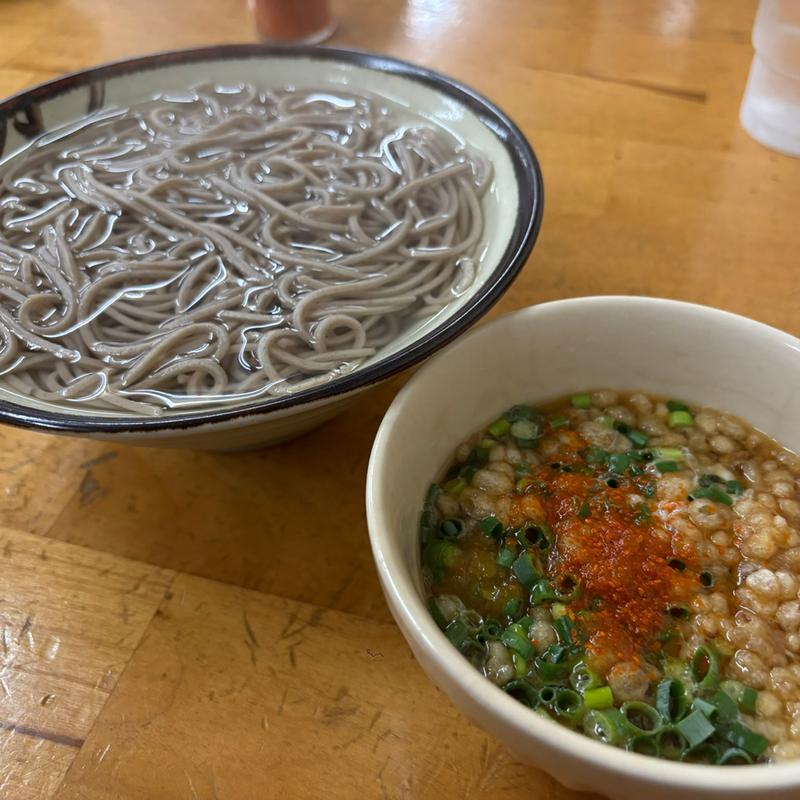 釜揚げそば(釜揚げうどん 戸隠 本店 （とがくし）)
