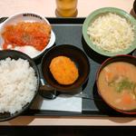 うまトマロースかつ定食(松のや 南越谷店)