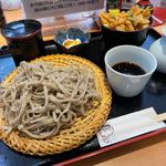 粗挽きせいろとミニかき揚げ丼