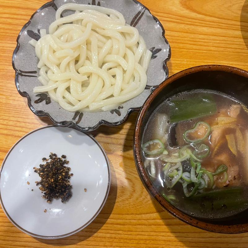 つけうどん(武州うどんあかね&みどりダイニング)