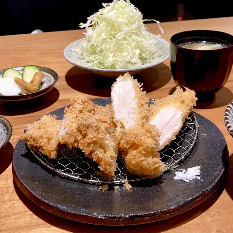 1周年記念 ヒレ2個とささみ1本 1日限定30食(とんかつ今井 北新地店)