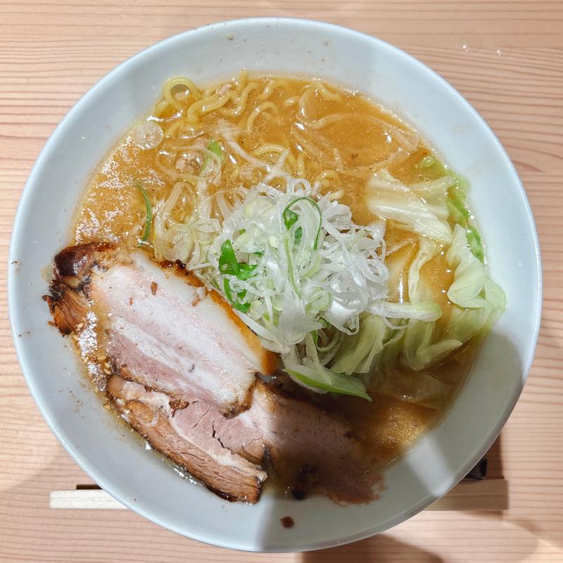 (狼スープ)味噌らーめんレギュラー(新横浜ラーメン博物館)