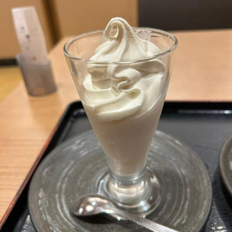 ソフトクリーム(夢庵 落合駅前店)