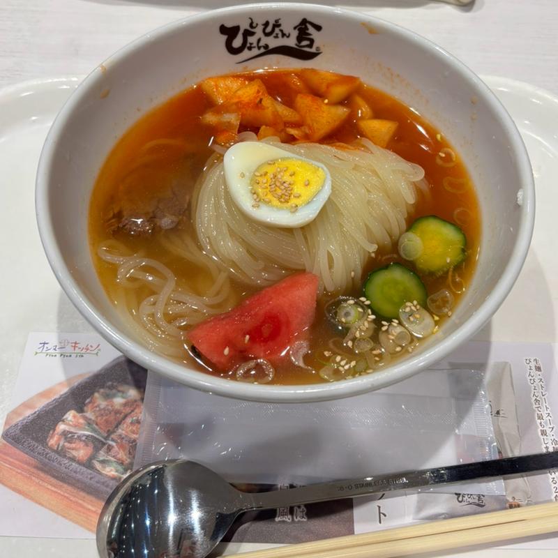 盛岡冷麺(ぴょんぴょん舎 オンマーキッチン ラゾーナ川崎店)