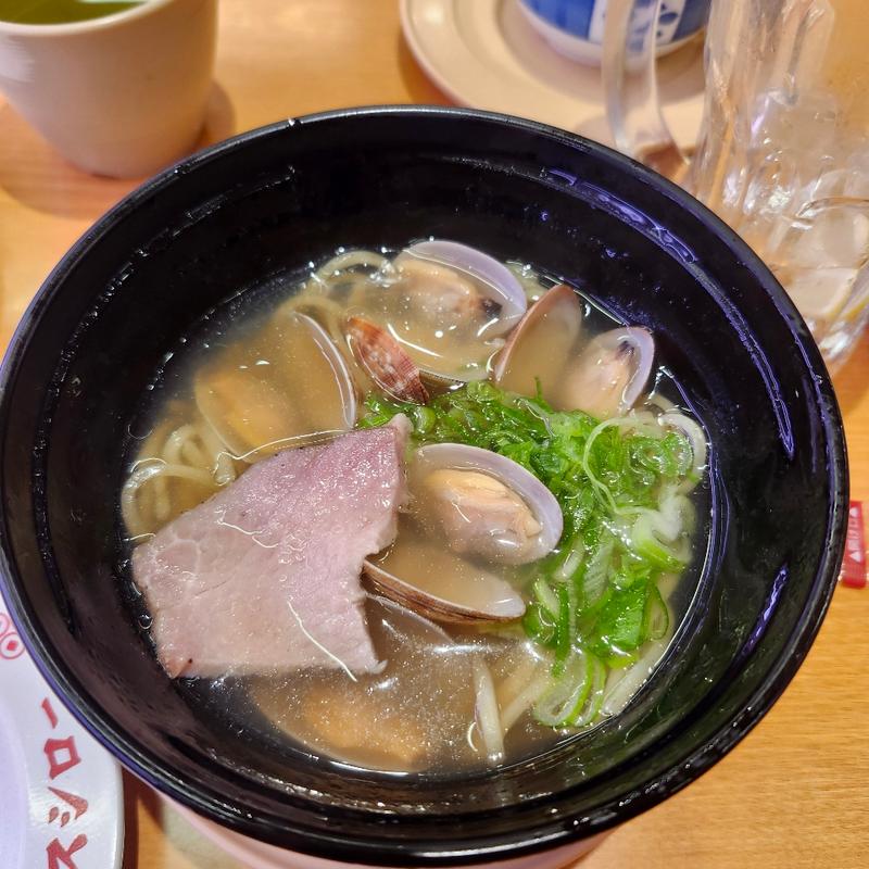 あさり塩ラーメン　限定(スシロー 那覇国際通り店)