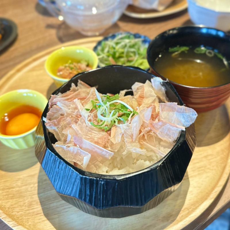 ジェントル定食　鰹節ごはん(Mr.Gentleman Neo Japan Dining 西武新宿店)