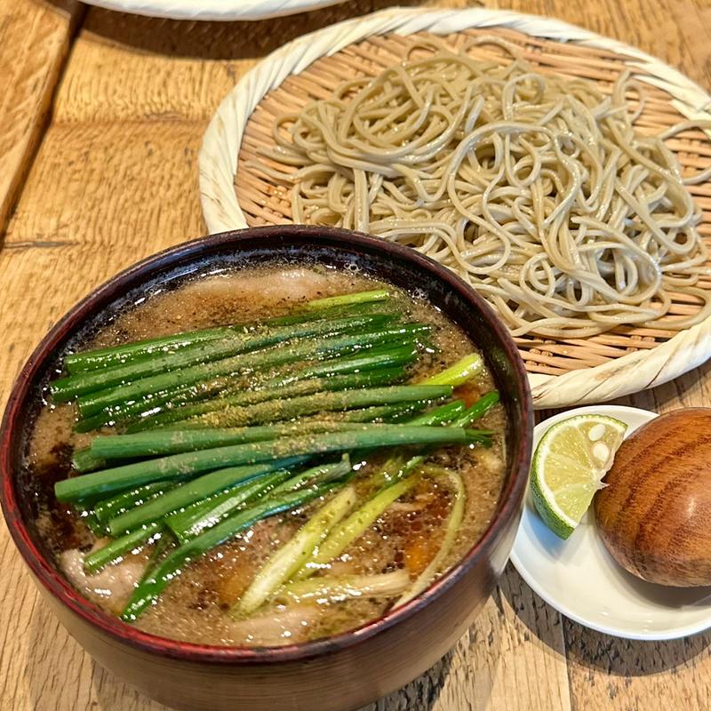 鴨つけ汁そば(守破離 黒門店)