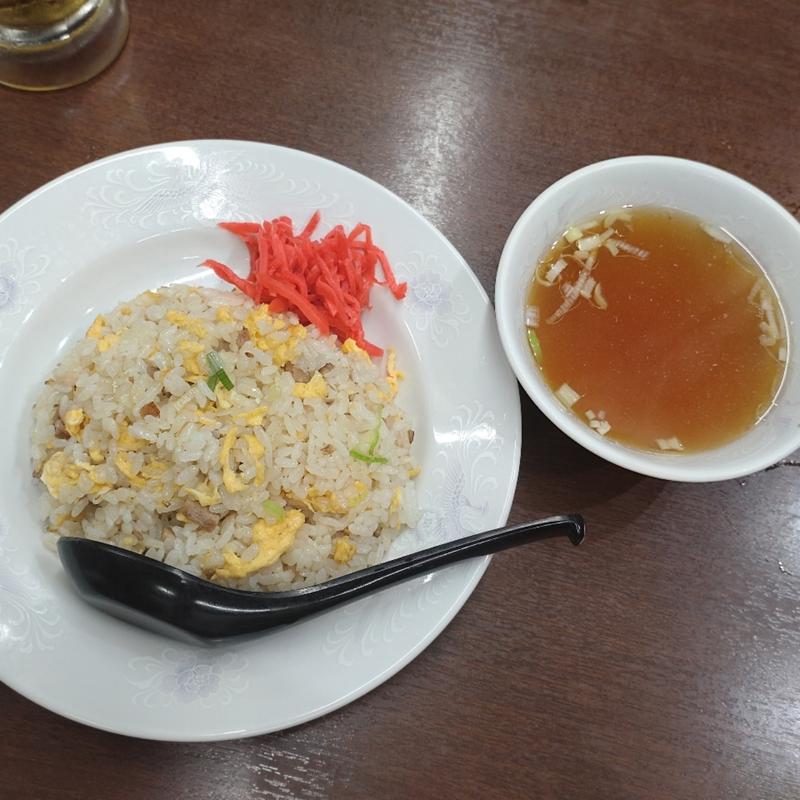 餃子と炒飯(上尾飯店)