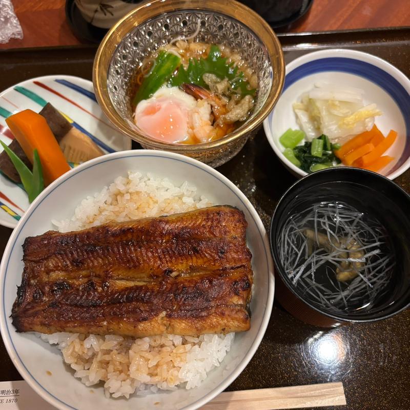 鰻御膳(ぎんざ 神田川)