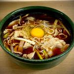 肉そば 玉子