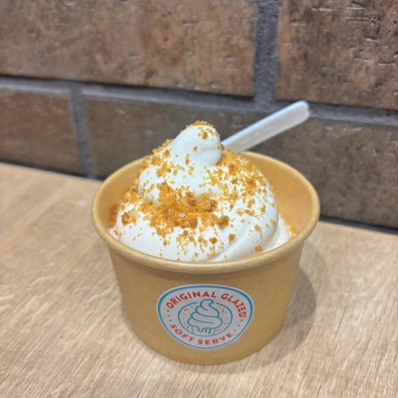 オリジナル・グレーズドソフトクリーム(クリスピー・クリーム・ドーナツ ららぽーとEXPOCITY店)