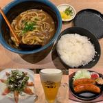 上田カレーうどん&ご飯ほか
