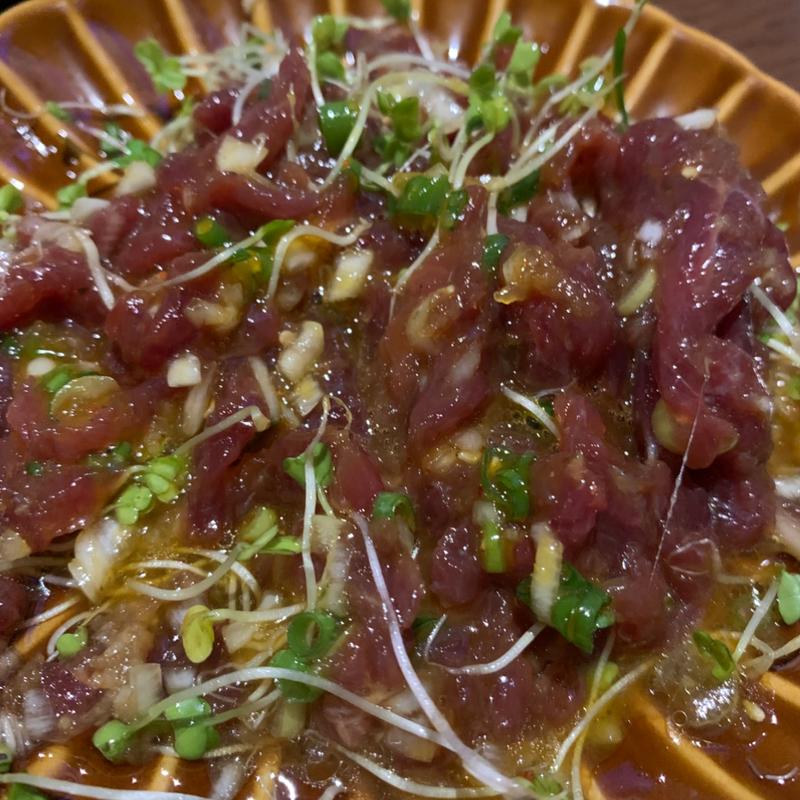 馬！旨！美味‼︎!桜ユッケ(ごはんとお酒 eight you)