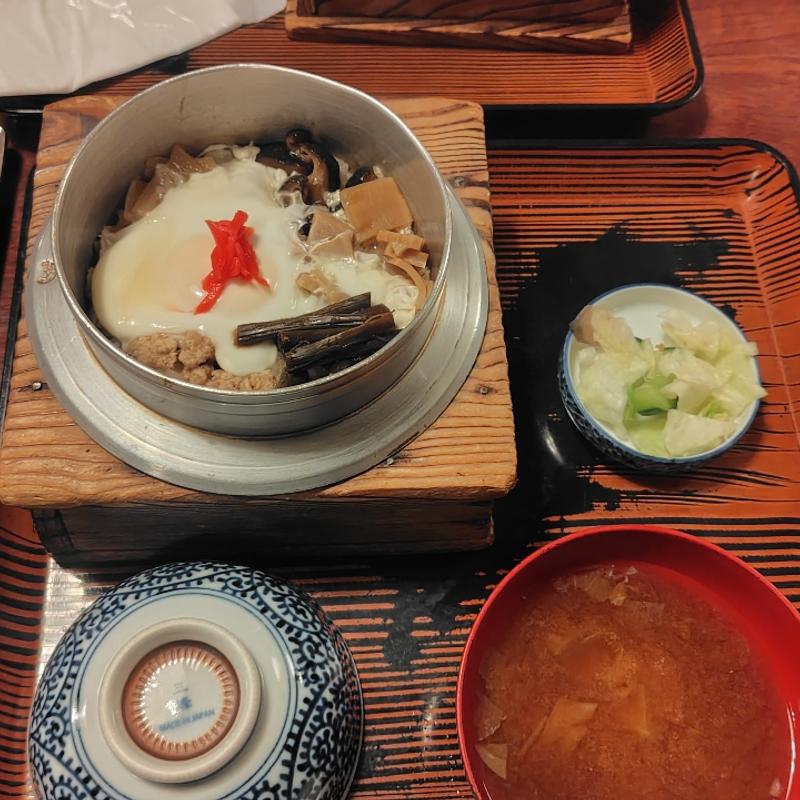 山菜釜飯(村上家釜めし )