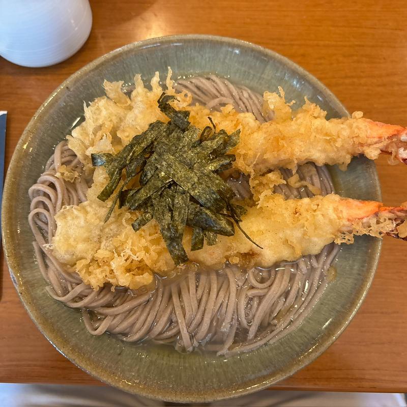 天ぷらそば(加辺屋 西公園店)