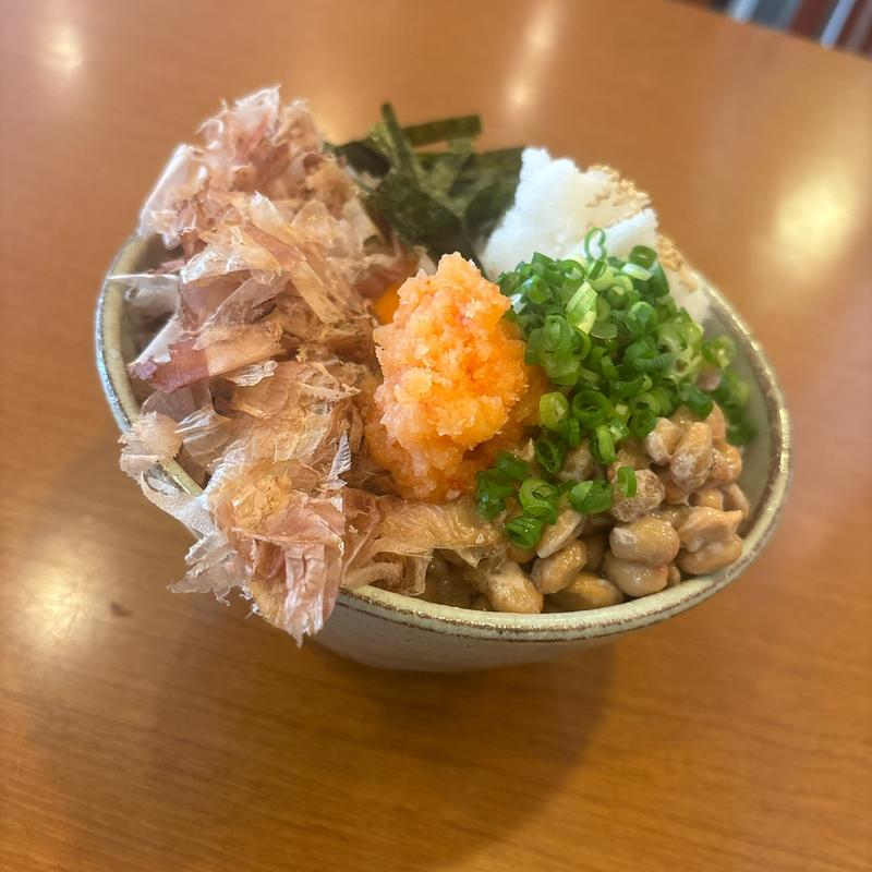 納豆そば(加辺屋 西公園店)