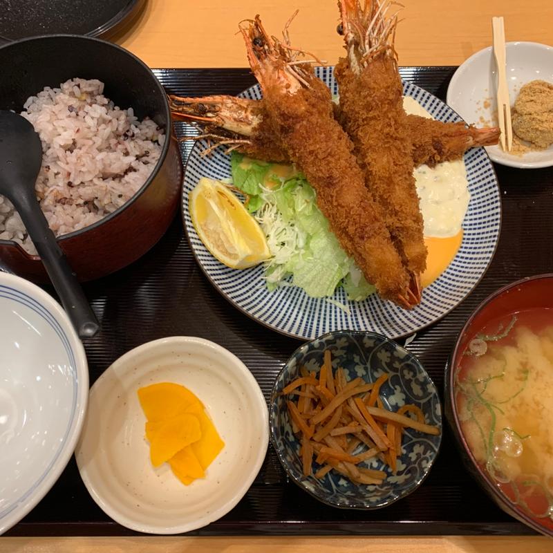 エビフライ定食(さち福や 阪急西宮ガーデンズ店)
