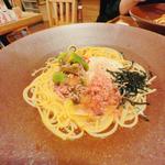 梅しらすおくら とろろと小えび