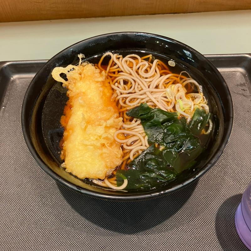 とり天そば(名代 富士そば 六本木店 )